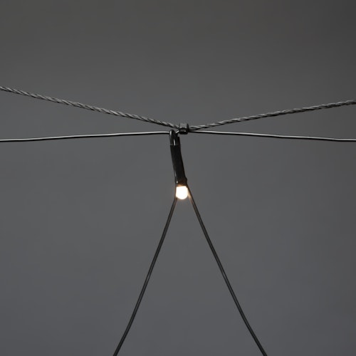 Konstsmide Weihnachtsbeleuchtung  LED Lichternetz mit Lichtsensor