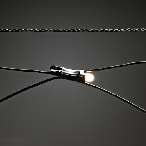 Konstsmide Weihnachtsbeleuchtung  LED Lichternetz mit Lichtsensor