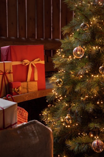 Konstsmide Weihnachtsbeleuchtung  Micro LED Compactlights gefrostet 200 bernstein