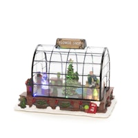 Konstsmide Weihnachtsbeleuchtung  LED Szenerie Blumenladen