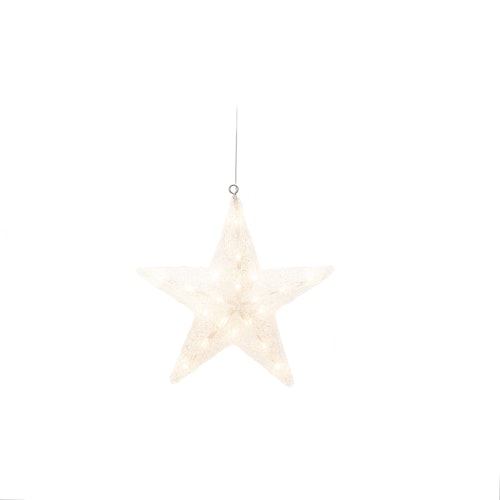 Konstsmide Weihnachtsbeleuchtung  LED Acryl Stern