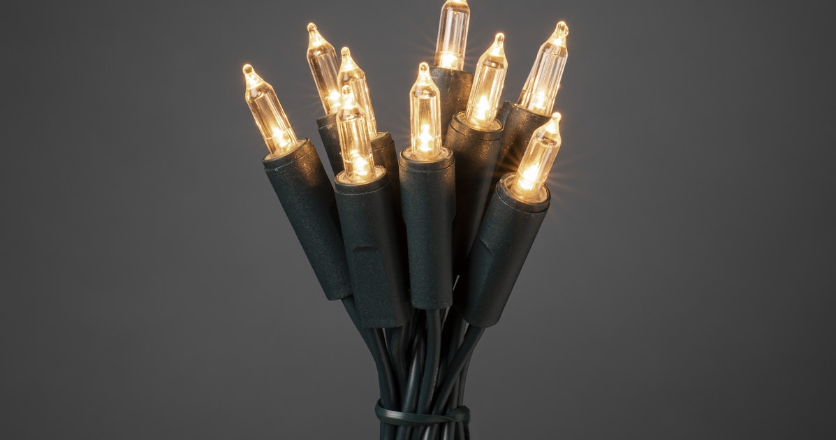 Konstsmide LED Mini-Lichterkette 50 warmweiße Dioden | KÖMPF24