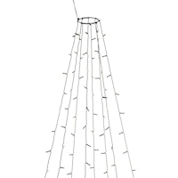 Konstsmide LED Baummantel mit Ring 8 Stränge je 30 Dioden