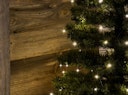 Konstsmide Weihnachtsbeleuchtung  Micro LED Lichterkette gefrostet 20 warnweiße Dioden
