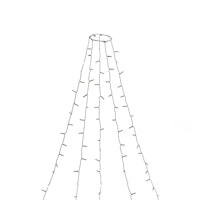 Konstsmide LED Baummantel warmweiß H300cm Ring Ø11,5cm