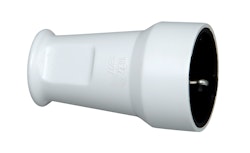 Kopp Kunststoff-Schutzkontakt-Schalenkupplung, arktis-weiß