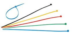 Kopp Kabelbinder farbig, 300 x 4,8 mm