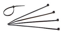 Kopp Kabelbinder 150x3,6 mm, schwarz