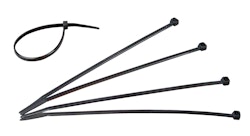 Kopp Kabelbinder schwarz, 200 x 4,6 mm