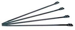Kopp Kabelbinder schwarz, extra stark, 360 x 9 mm