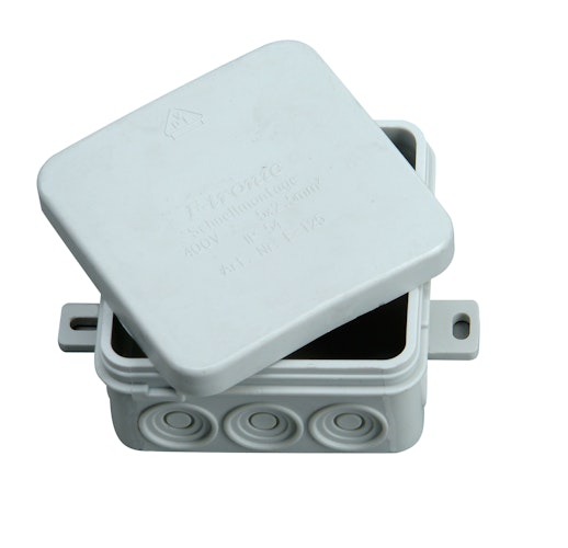 Kopp Abzweigdose Aufputz-Feuchtraum 75x75x40 mm Profi-Pack