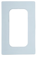 Kopp Dekorrahmen/ Tapetenschutz 2-fach, 72x142 mm