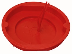 Kopp Signaldeckel für Schalterdose Ø 60mm, rot