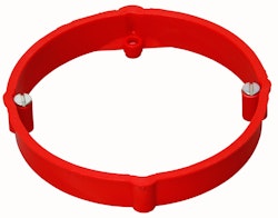 Kopp Putzausglechsring für Abzweigdose Ø 70 mm, rot
