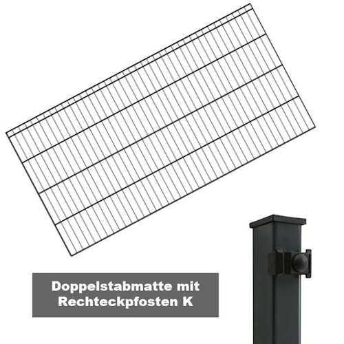 Kraus Dino Pro Komplettset - Rechteckpfosten K - 2-50 Meter Bild