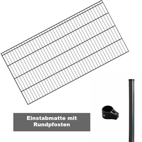 Kraus Dino trend Komplettset - Rundpfosten - 2-50 Meter