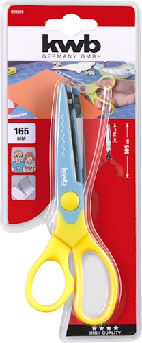kwb Bastelschere Wellenprofil 20890
