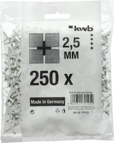 kwb 250 Fliesenkreuze 2,5/18 mm 179125