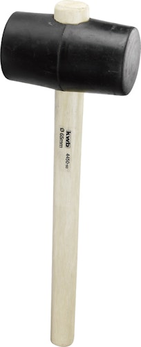 kwb Gummihammer schwarz 65 mm LS 445060