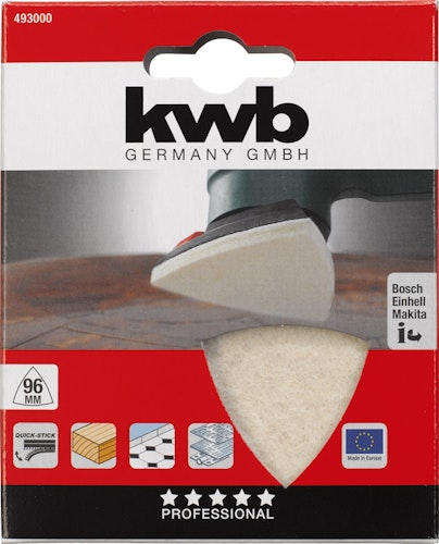 kwb Q-STICK Filzpoliersch.Delta SB 493000