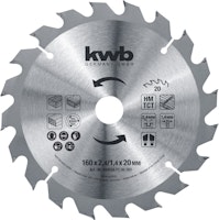 kwb Hk-Sägebl. HM Ø 160x20 Z20 584559