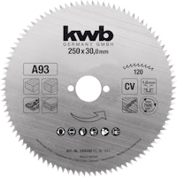 kwb KG-Sägebl.CV Ø250x1,6x30 Z120 589300