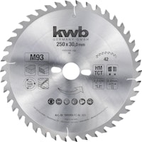 kwb Bk-Sägebl. HM Ø 250 x 30  Z42 589355