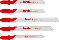 kwb 5 Stichsägeblätter Metall 617290