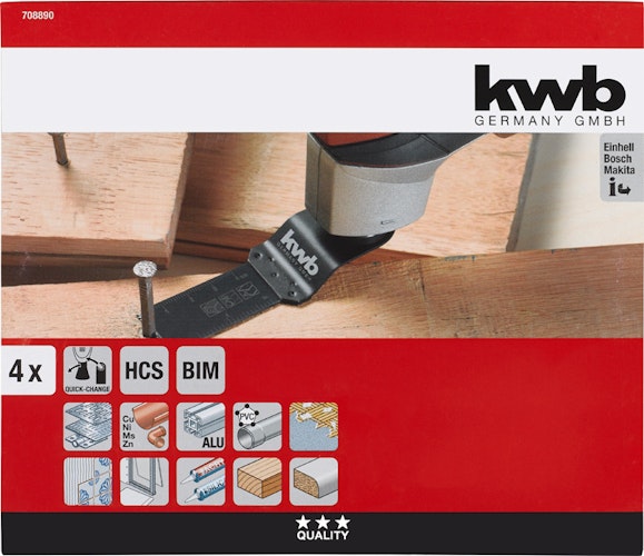 kwb Multit.Boden Install.-satz 4tg 708890
