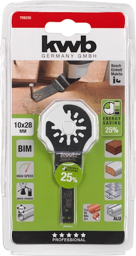 kwb Akku Top Tauchsägeblatt Met.10mm AKKU 709250