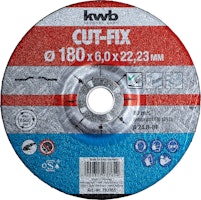 kwb CUT-FIX Schrupp Meta. 180x6x22 793765