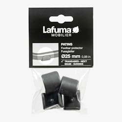 Lafuma Ersatzteil Fußschoner Ø 25 mm, 4 Stück, Anthracite