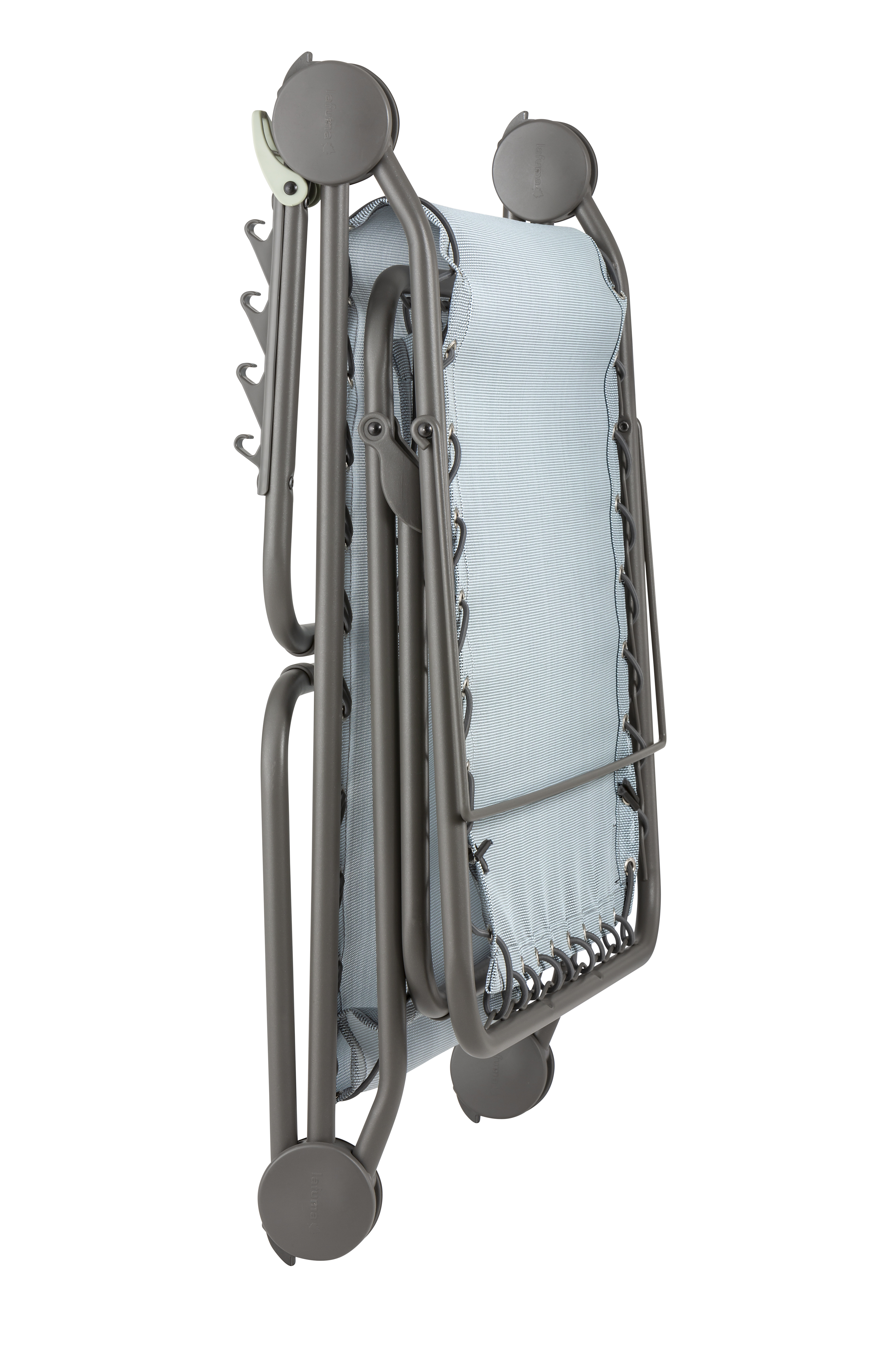 Lafuma Sonnenliege SIESTA Sunbed Stahl Titane Batyline Ciel online kaufen Mein Gartenshop24 Online Shop