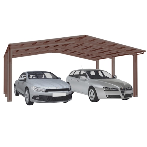 Ximax Carport Linea Typ 110 M-Ausführung 495,4 x 545,6 cm Bild