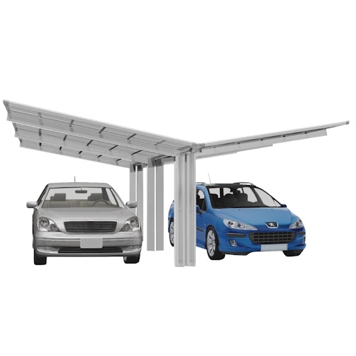 Ximax Carport Linea Typ 110 Y-Ausführung 495,4 x 547,7 cm