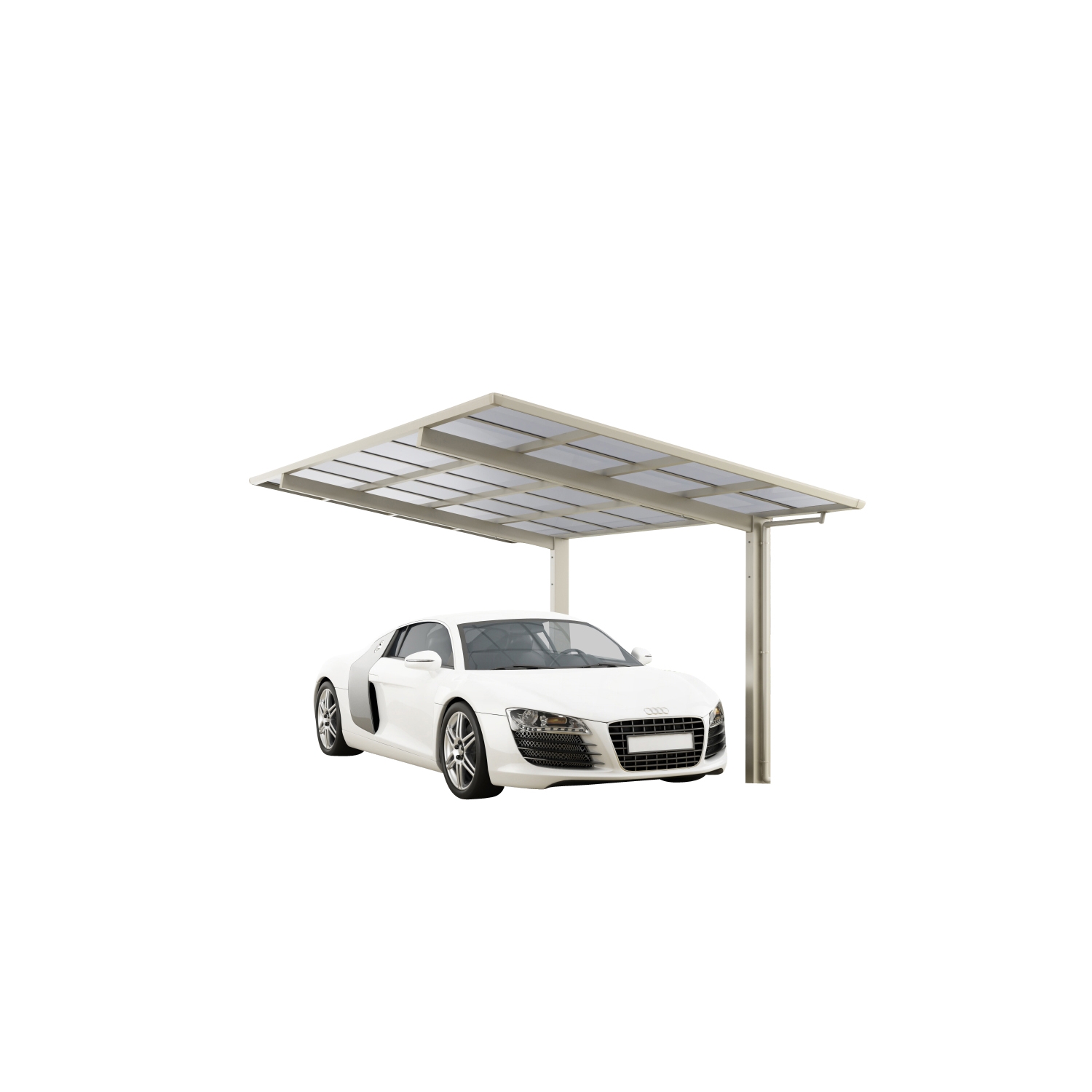Vorschaubild Galerie Ximax Carport Linea Typ 60 495 x 302 cm