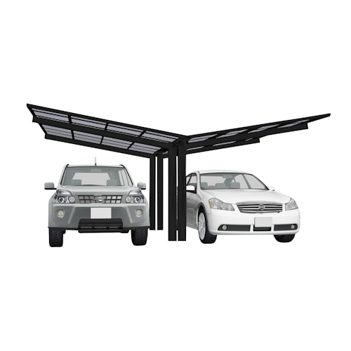 Ximax Carport Linea Typ 80 Y-Ausführung 495 x 547 cm