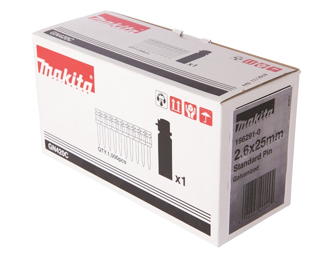 Makita Betonnagel 2,6x25mm C6 196291-0