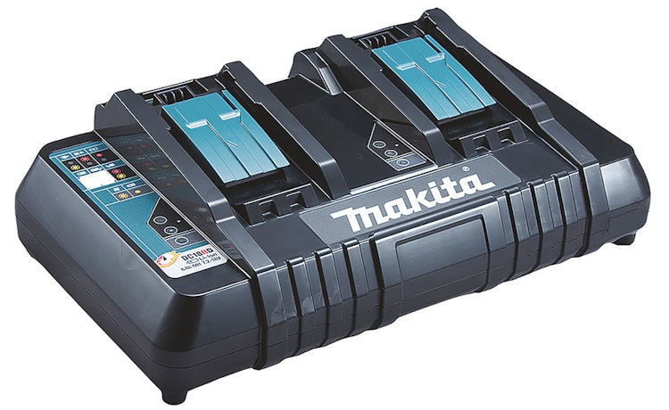 Makita Doppel-Schnellladegerät DC18RD 196933-6