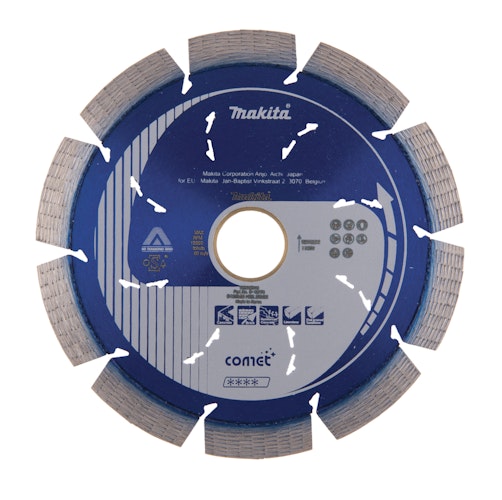 Makita Diamantsch. 125x22,23 COMET B-12778