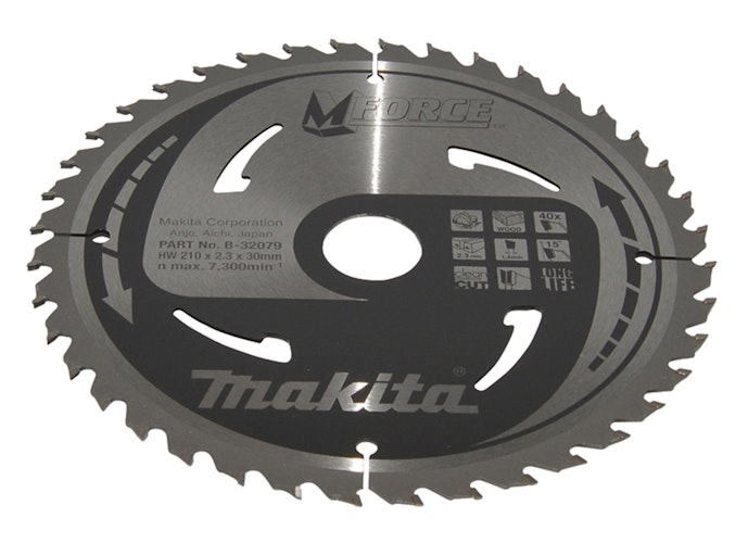 Makita M-FORCE Sägeb. 210x30x40Z B-32079