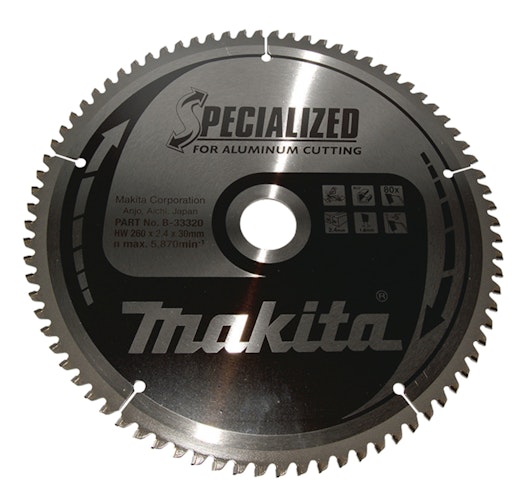 Makita SPECIALIZED Sägeb.260x30x80Z B-33320