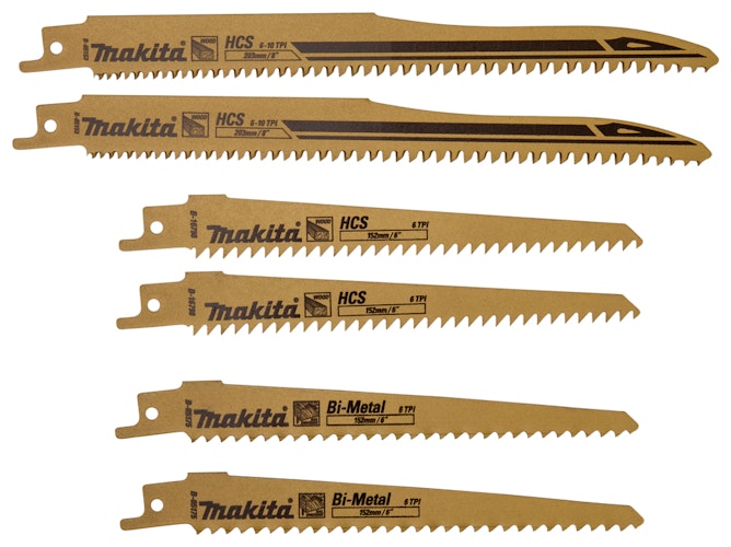 Makita Reciprosägeblatt Sortiment A B-44432