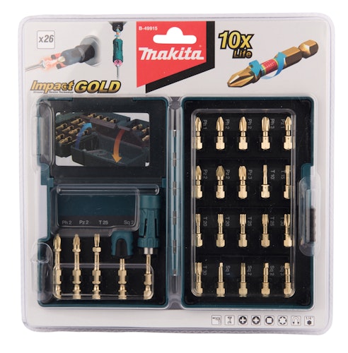Makita Torsion Bitset 26tlg B-49915