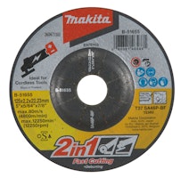 Makita Schruppscheibe 2in1 125mm B-51655