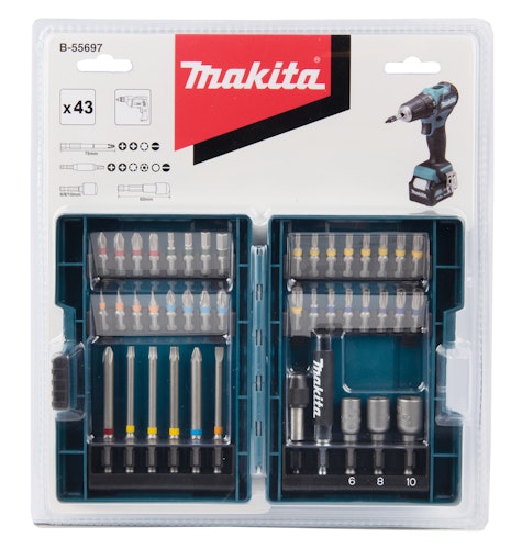 Makita Bit-Set 43-teilig B-55697