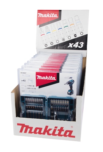 Makita Bit-Set 43-teilig B-55697