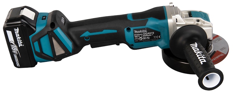 Makita Akku-Winkelschleifer DGA519RTJ