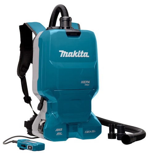 Makita Akku-Rucksackstaubsauger DVC665ZU
