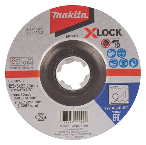 Makita Schruppscheibe 125 mm A36P-BF E-00393